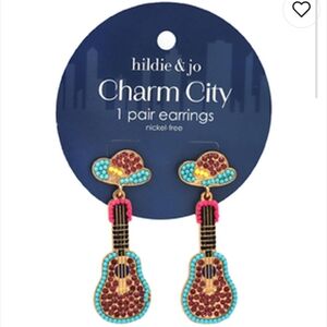 Hildie & Jo Guitar Earrings